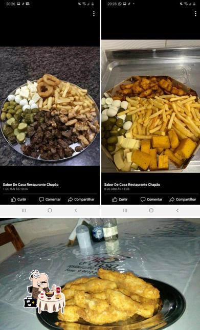 Comida em Sabor da Casa Chapão