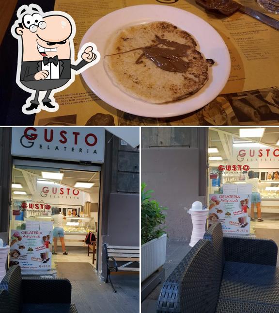 Gelateria Gusto La Spezia se distingue par sa intérieur et nourriture