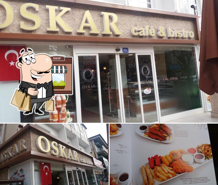 Внешнее оформление и еда в Oskar Pastanesi