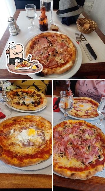 Essayez des pizzas à Ristorante Val Nure