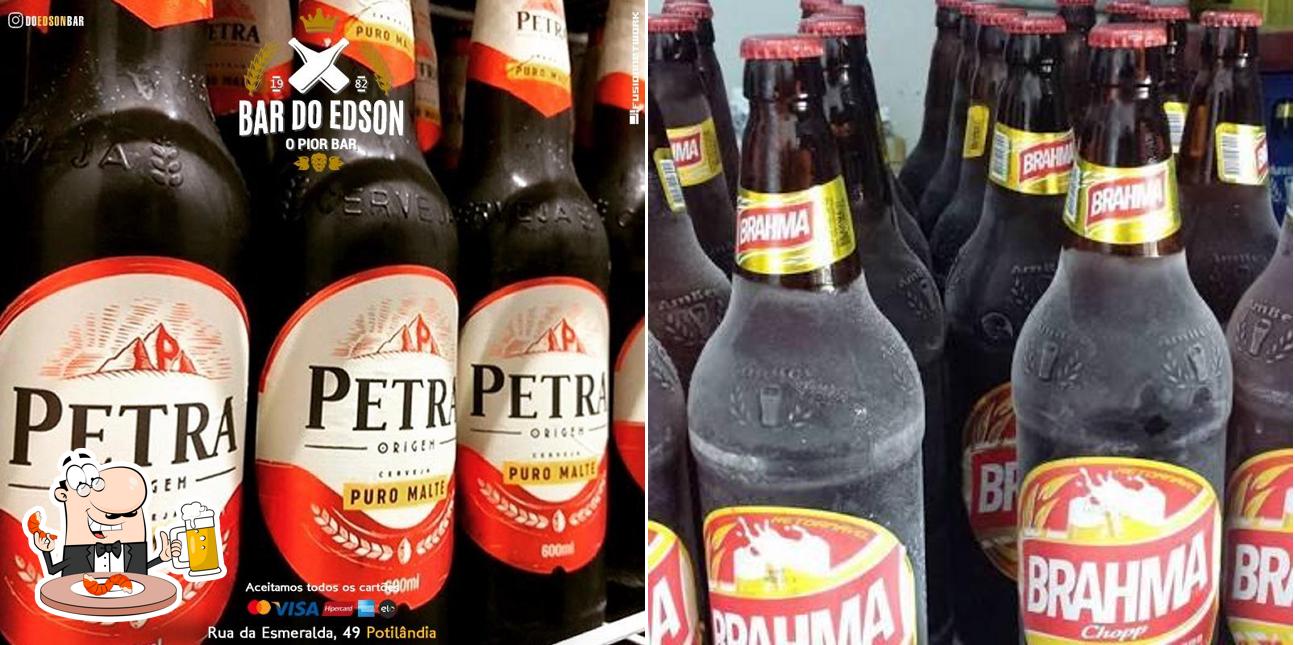 Você pode tomar um copo de cerveja leve ou escura
