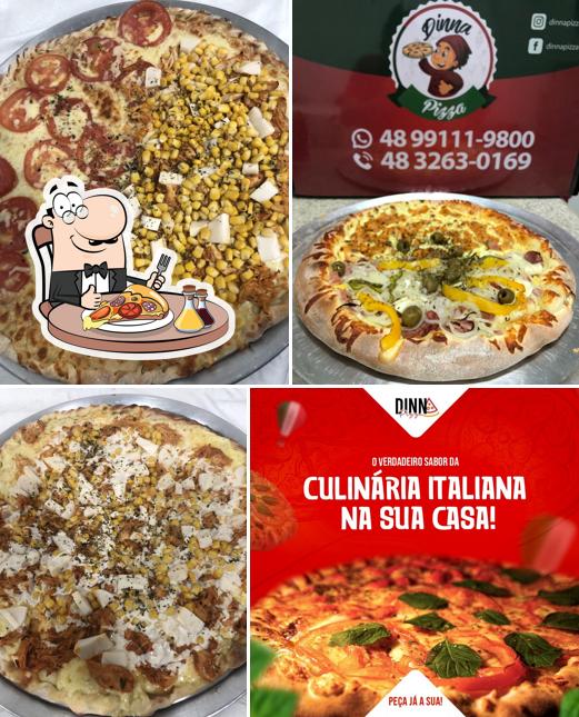 Consiga diferentes tipos de pizza