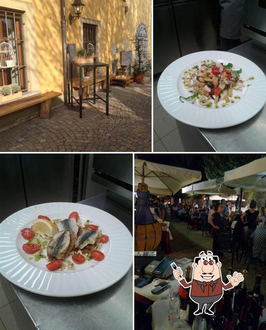 Nourriture à Ristorante El Quartin