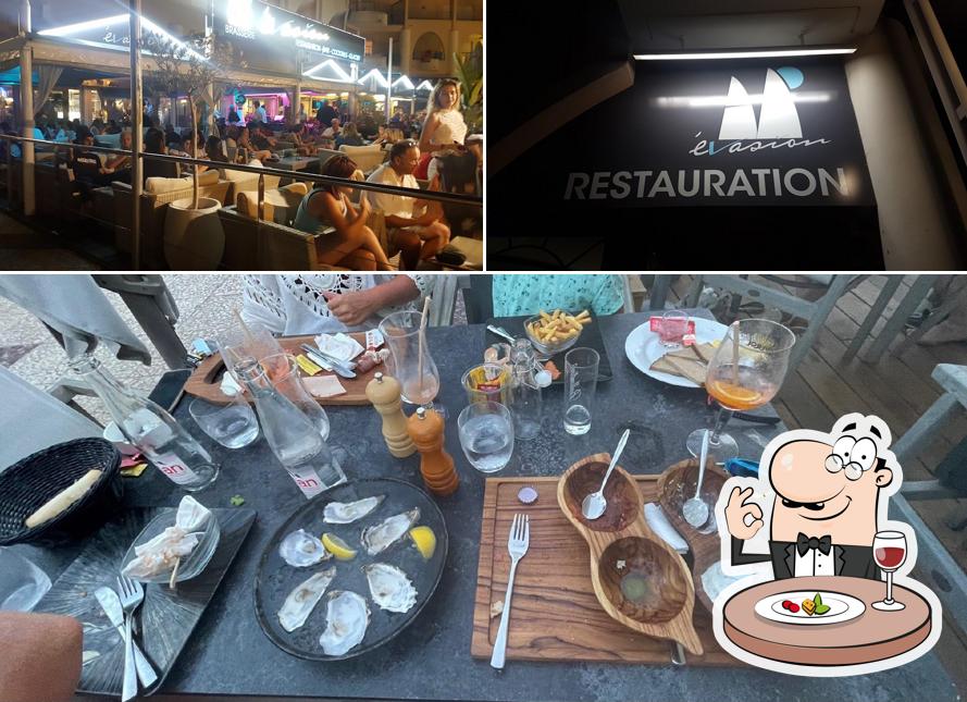 Nourriture à Évasion: Restaurant - Brasserie - Port Fréjus