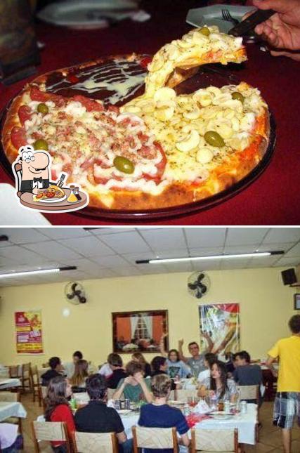 Peça pizza no PizzaD'oro