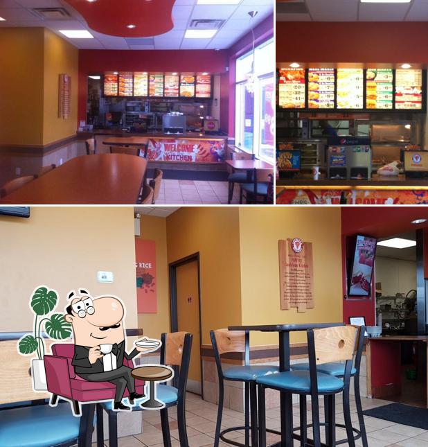 L'intérieur de Popeyes Louisiana Kitchen