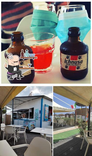 La foto di interni e birra da DREAM Costa Rei Lounge Beach Bar
