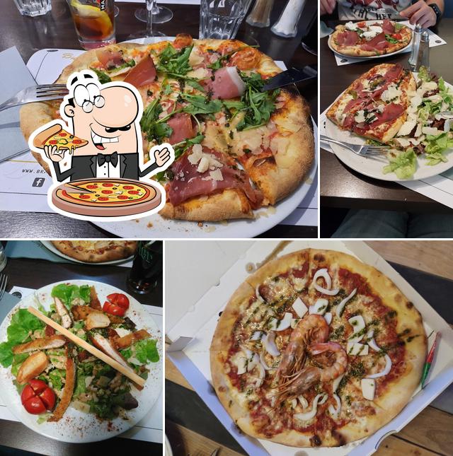 Choisissez des pizzas à Brasserie Gusto Saint Aunes