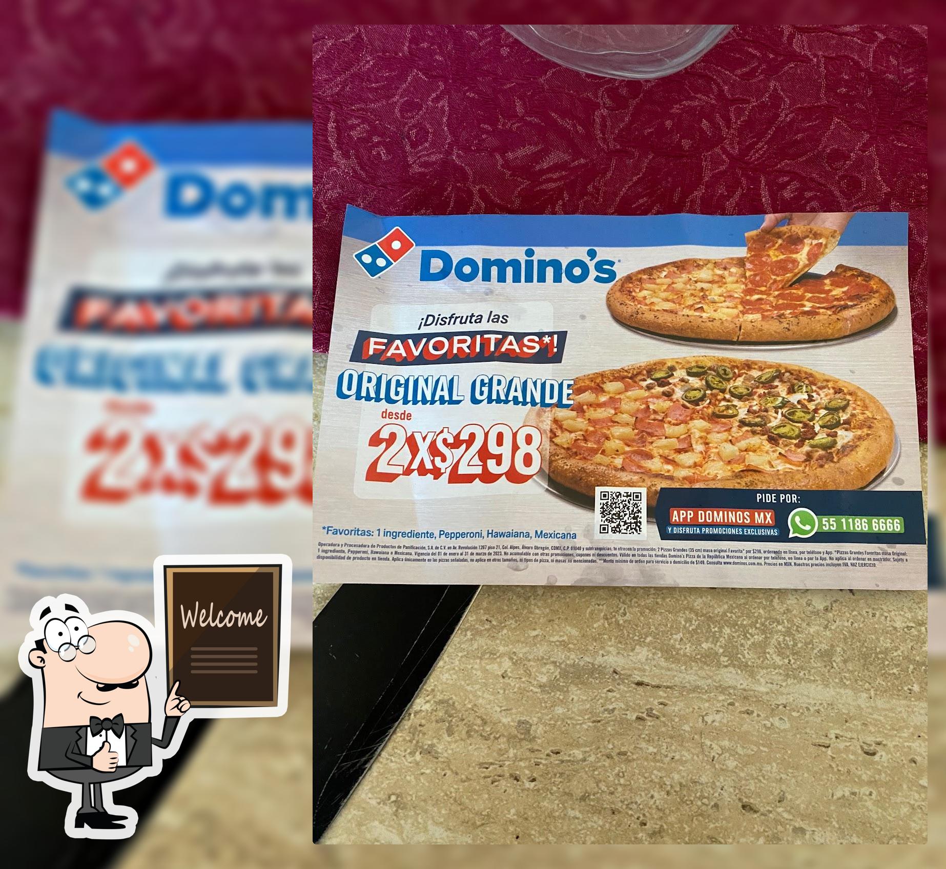 Restaurante Domino's Bugambilias Reynosa, Reynosa Carta del