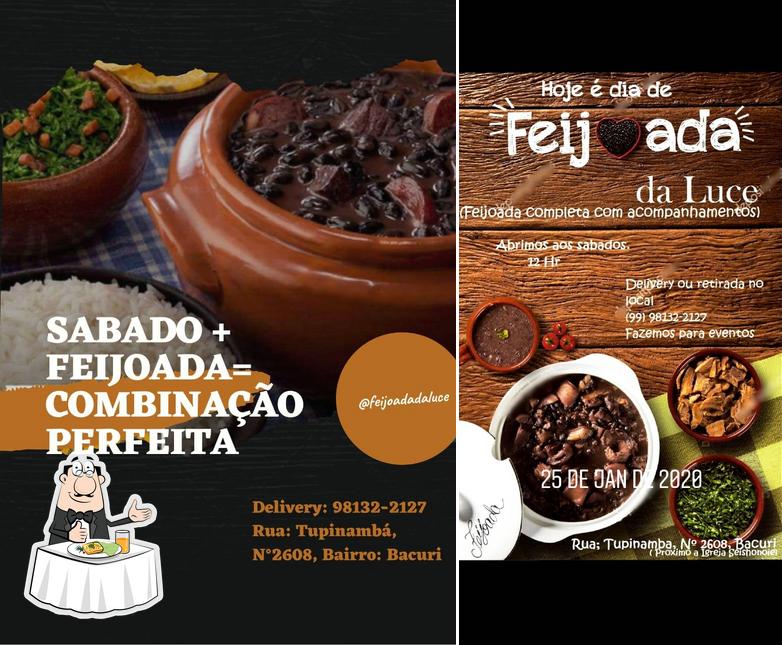 Comida em Feijoada da Luce