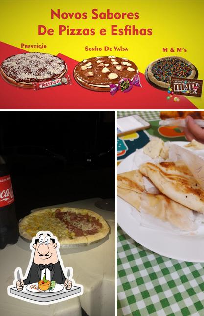 Comida em Skina da Pizza delivery