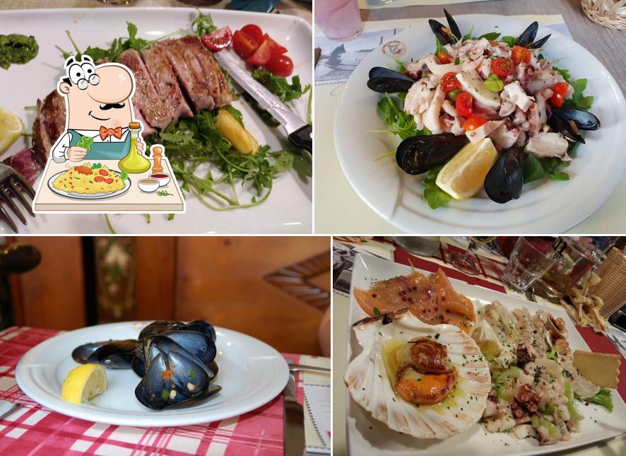 Platti al Ristorante Pizzeria Al Veliero