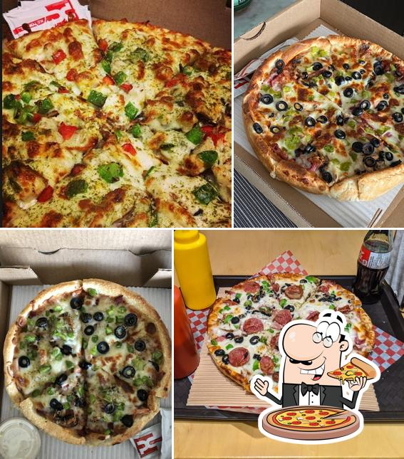 A Pizza Shab, vous pouvez essayer des pizzas