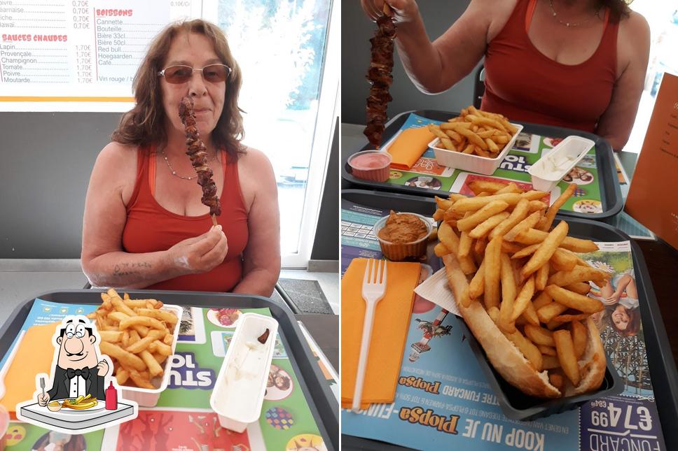 Commandez des frites à Friterie de la fontaine (La Belle des Champs)