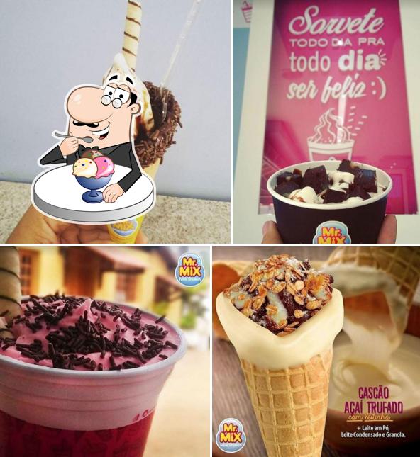 Mr Mix Milk Shake Abreu e Lima oferece uma variedade de pratos doces