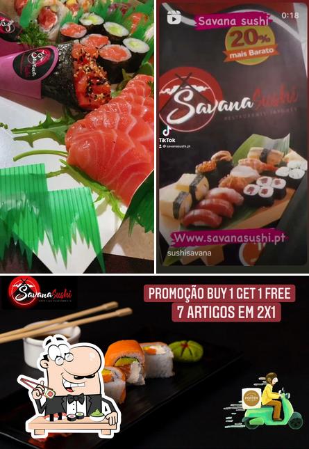 Tómate uno de sus diferentes tipos de sushi