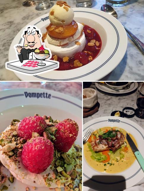 Pompette offers a number of desserts