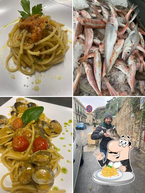 Spaghetti alla carbonara al Galea Ristorante Pizzeria