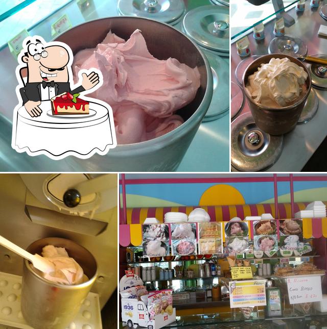 Ice Cream Peppy bietet eine Mehrzahl von Süßspeisen