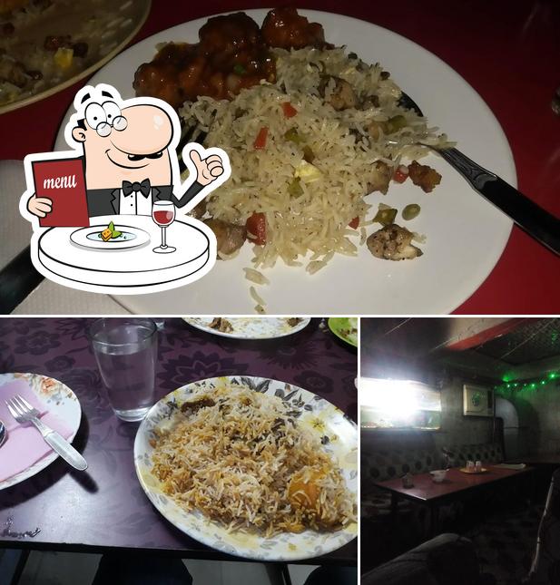 The restaurant's food and interior
