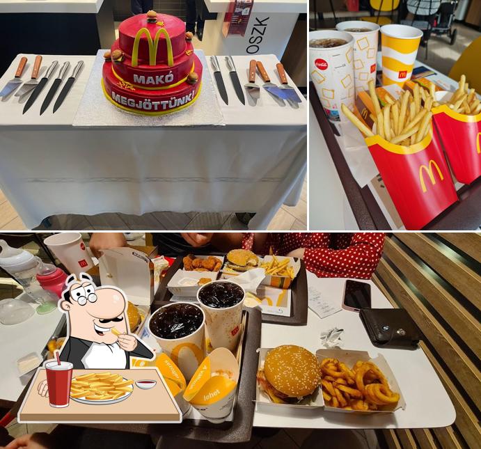 French fries at McDonald’s Makó