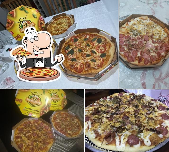 Peça pizza no Sabores do Vale