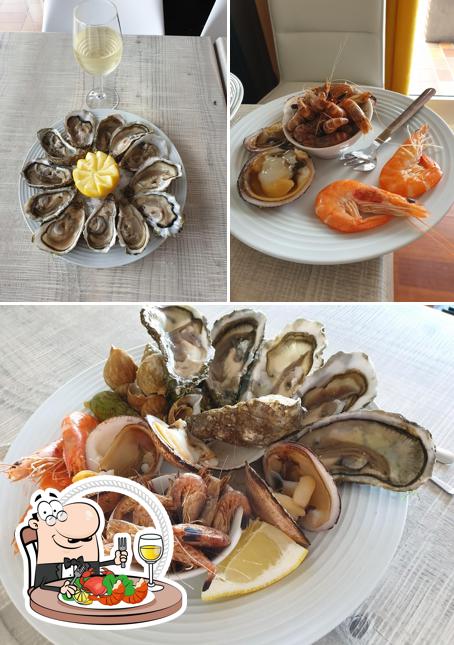 Commandez des fruits de mer à Les Embruns