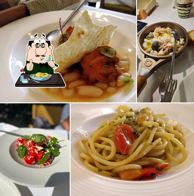 Platti al L'Osteria di Chichibio