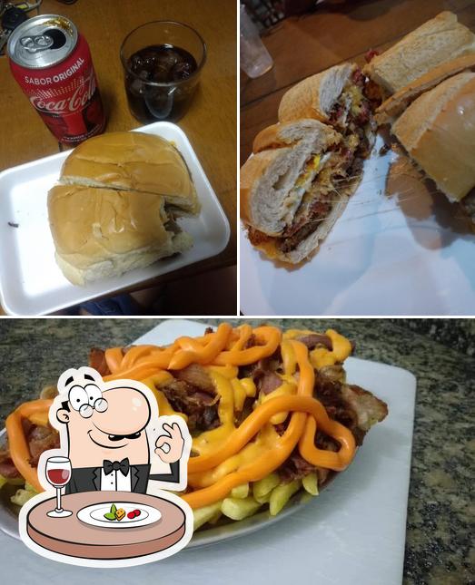 Comida em Âncora's Lanchonete, Bar e Restaurante