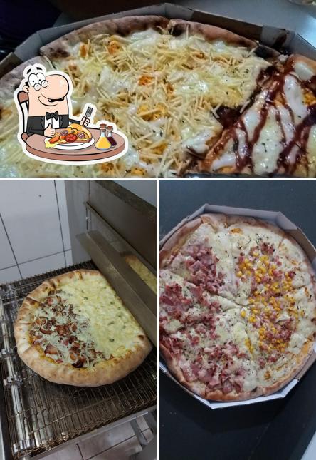 Peça diversos estilos de pizza