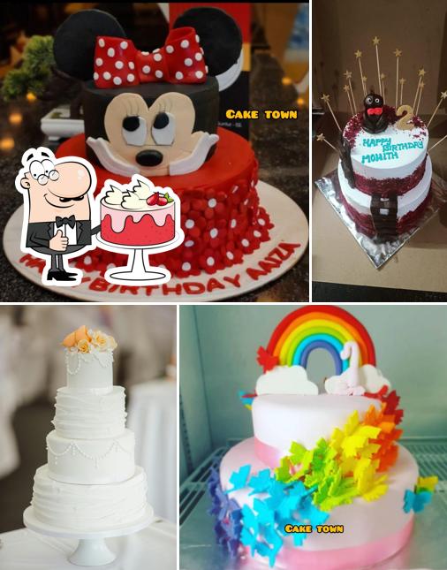 Red velvet cake at CAKE TOWN