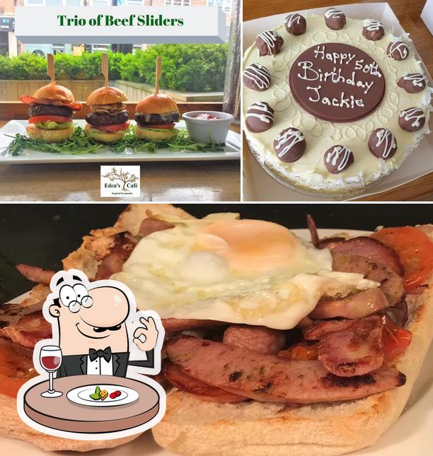 Eden's Cafe in Whitley Bay Restaurant menu and reviews