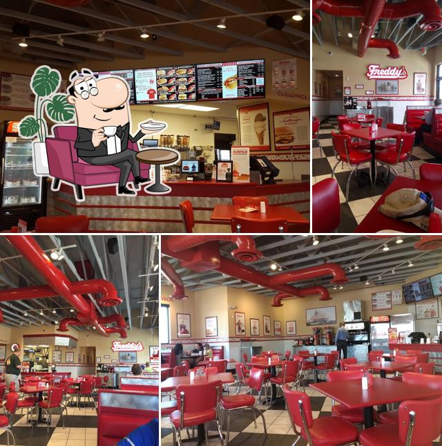 Menu of Freddy's Frozen Custard & Steakburgers restaurant, Tulsa, S