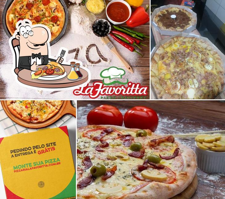 Escolha pizza no pizzaria La Favoritta delivery