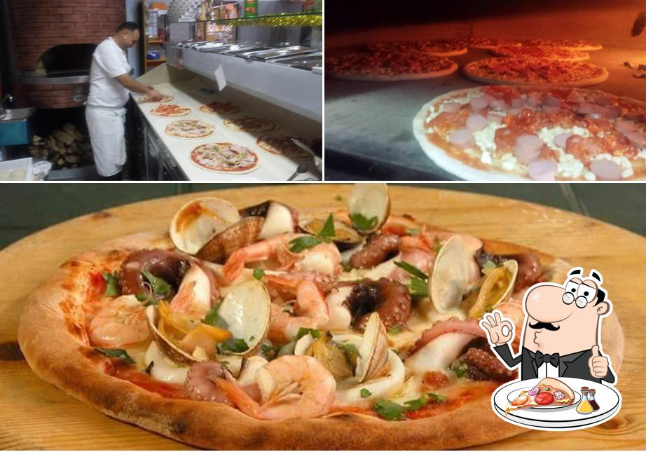 En Voglia Di Pizza, puedes pedir una pizza