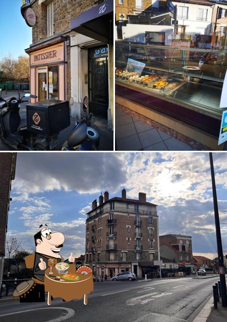 Nourriture à Boulangerie Pâtisserie