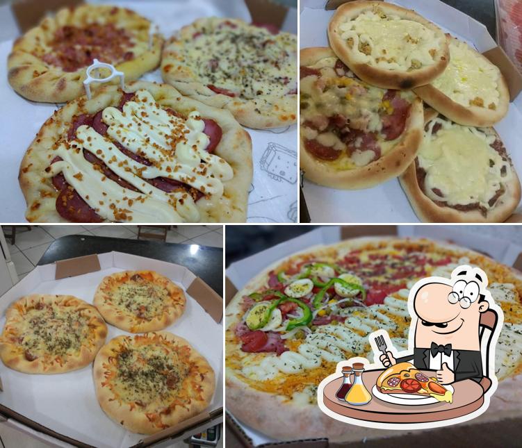 Experimente diversos tipos de pizza