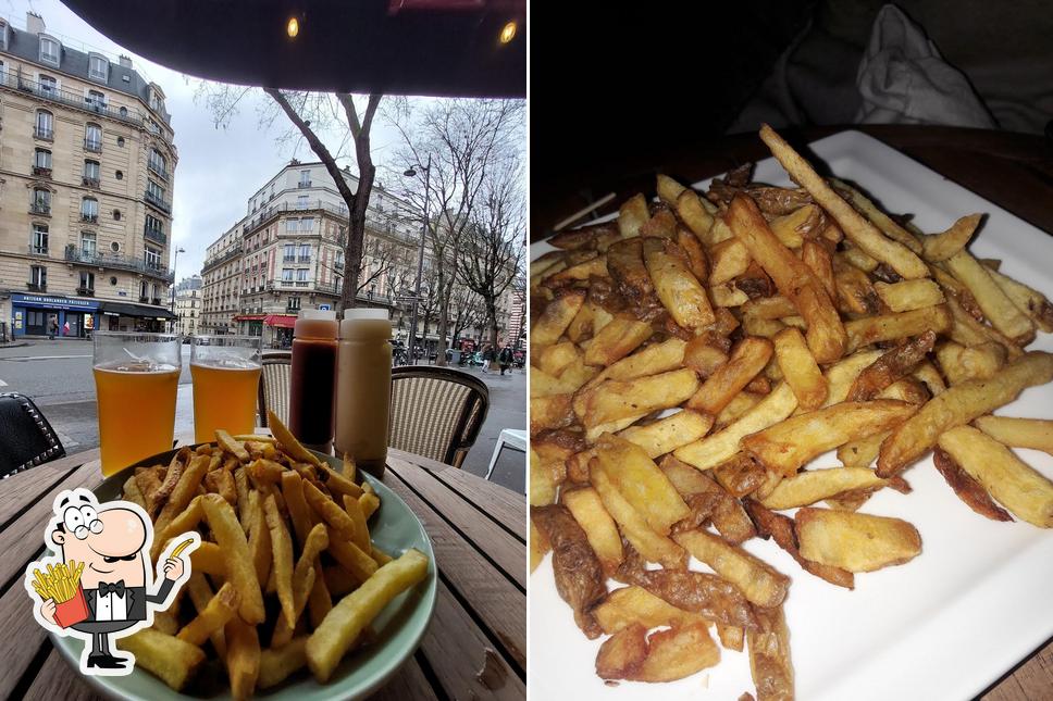 A Francis Labutte vous pouvez commander des frites, des pommes frites