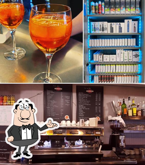 Parmi les différentes choses de la intérieur et la de l'alcool, une personne peut trouver sur Café, Tabac , FDJ , cigarettes électroniques