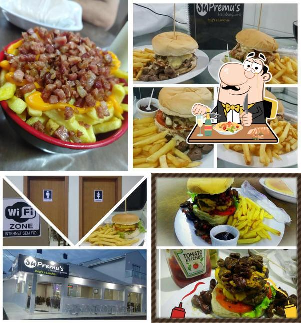 Comida em Supremu's Hamburgueria Dog's e Lanches