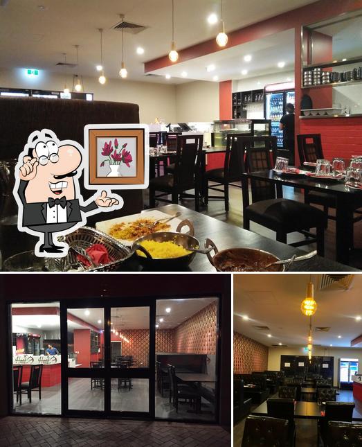 El interior de Caraway Cafe And Indian Restaurant