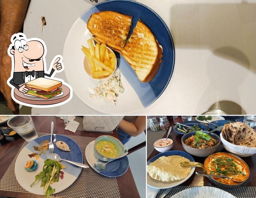 Grilled cheese sandwich at Cherrie Berry