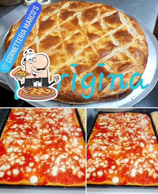 Prova una pizza a Cornetteria Marco's