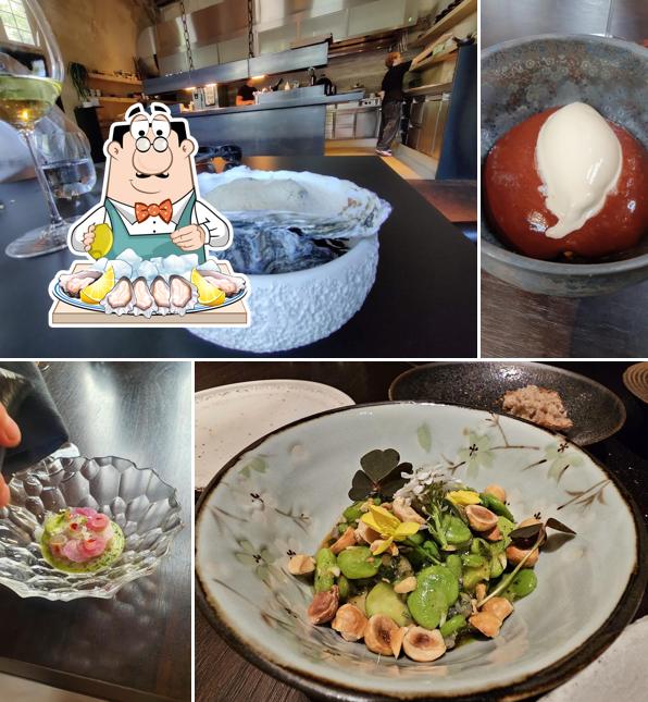 Huîtres à Restaurant Stable