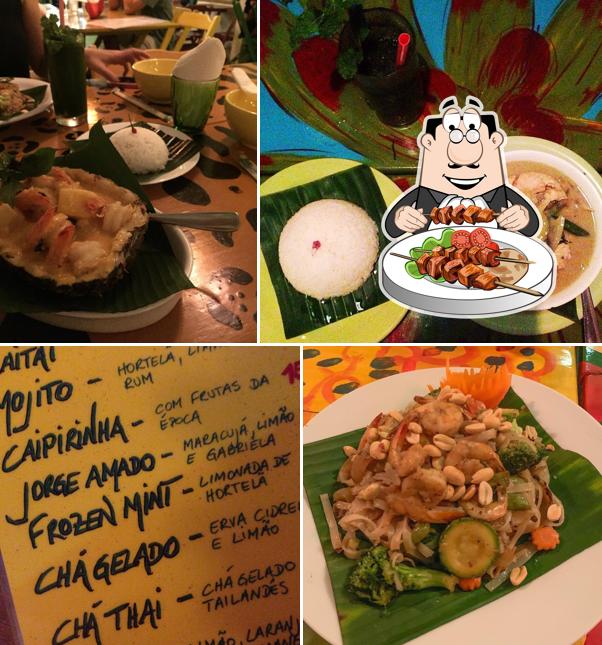Platos en Thai Brasil