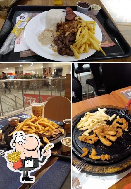 Experimente cbatatas fritas francesas no Billy The Grill - Shopping Bay Market