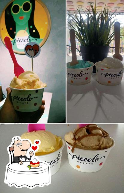 Piccolo Gelato offers a number of sweet dishes