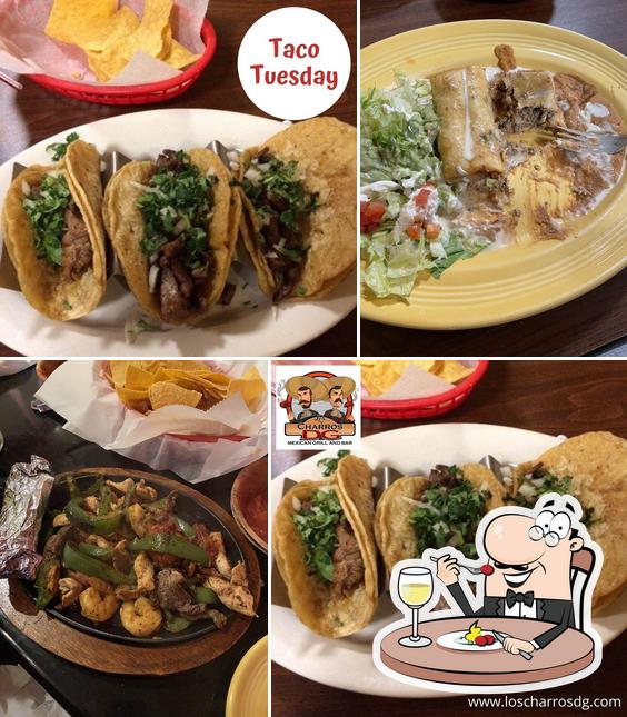 Los Charros D&G Mexican Grill and Bar in Knightstown Restaurant menu