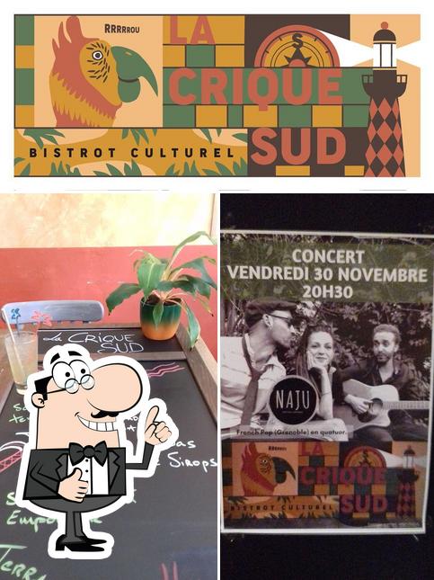 Voir cette image de La Crique Sud Bistrot Culturel