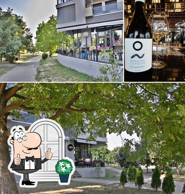Vérifiez la photo représentant la extérieur et bière concernant Oeno Wine Bar & Deli